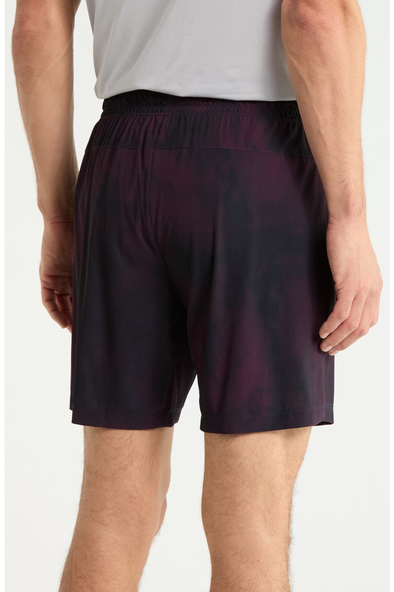 7 Pursuit Performance Shorts, Alternate, color, MULBERRY TIE DYE