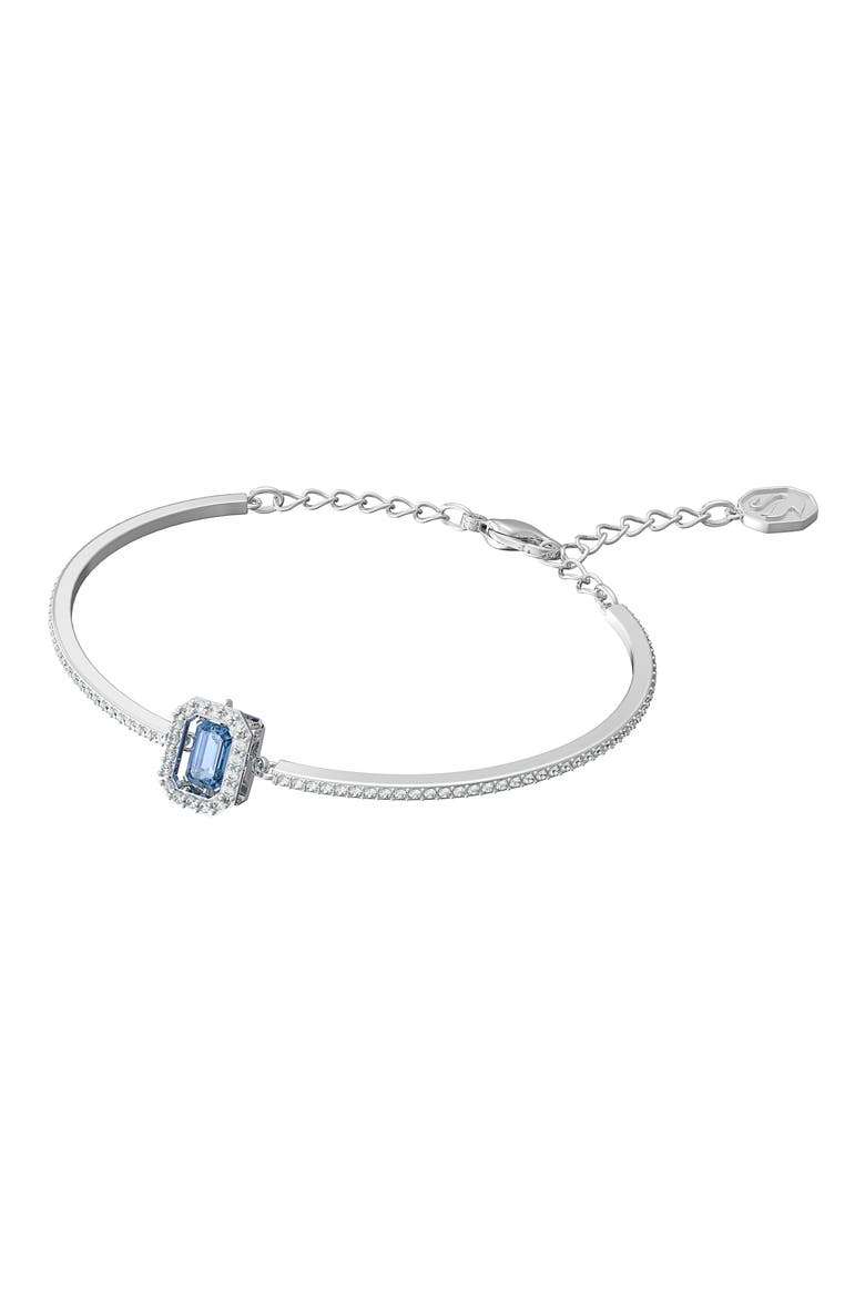 Una Swarovski Crystal Bangle, Alternate, color, BLUE