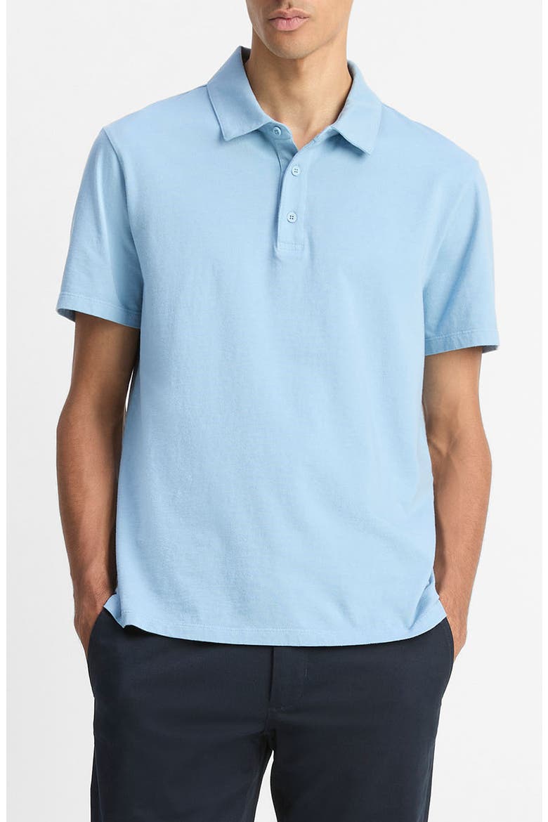 Regular Fit Garment Dyed Cotton Polo, Main, color, WASHED CALIFORNIA RA