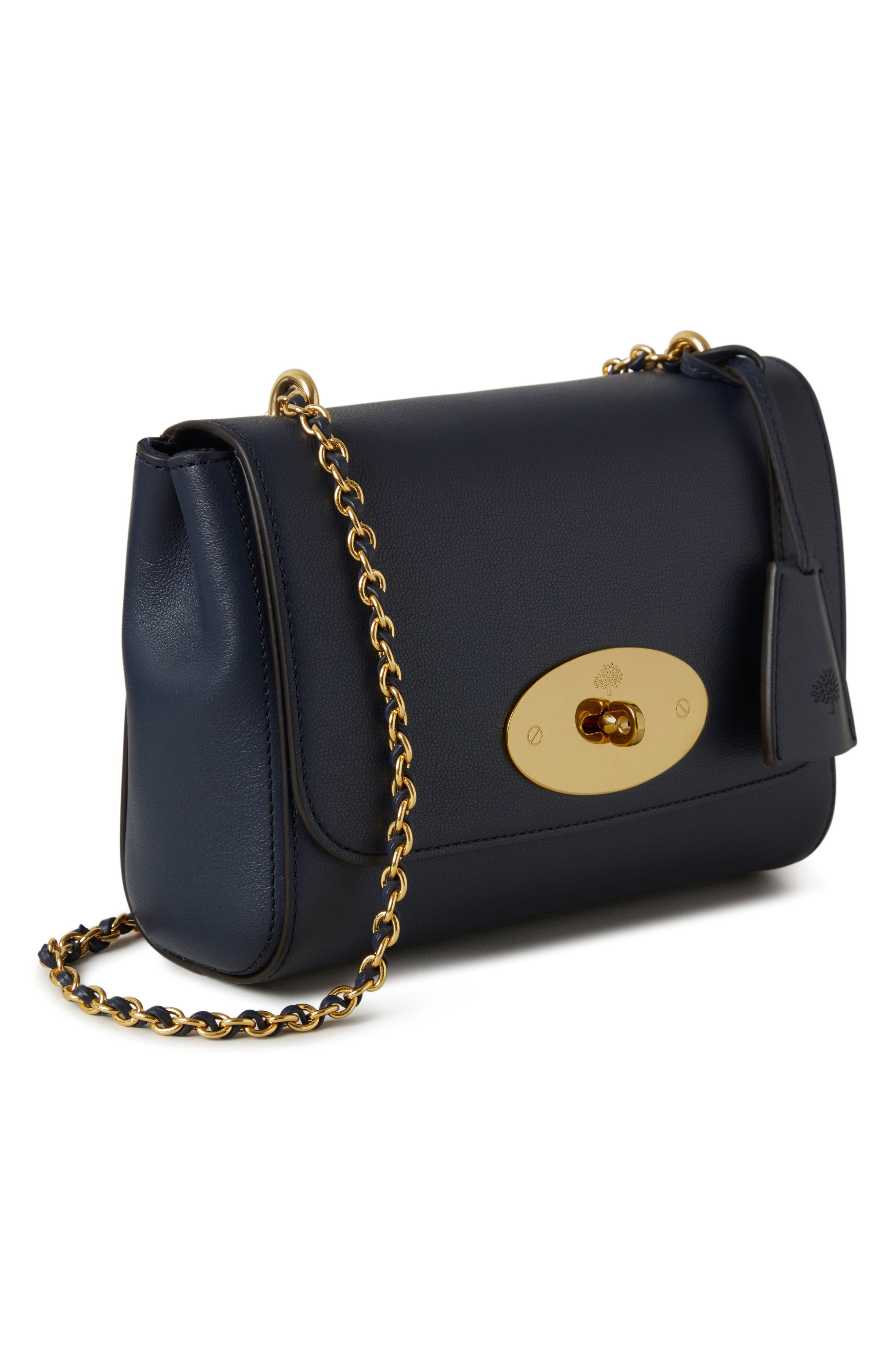 Mulberry Lily Micro Classic Grain Leather Satchel, Alternate, color, 