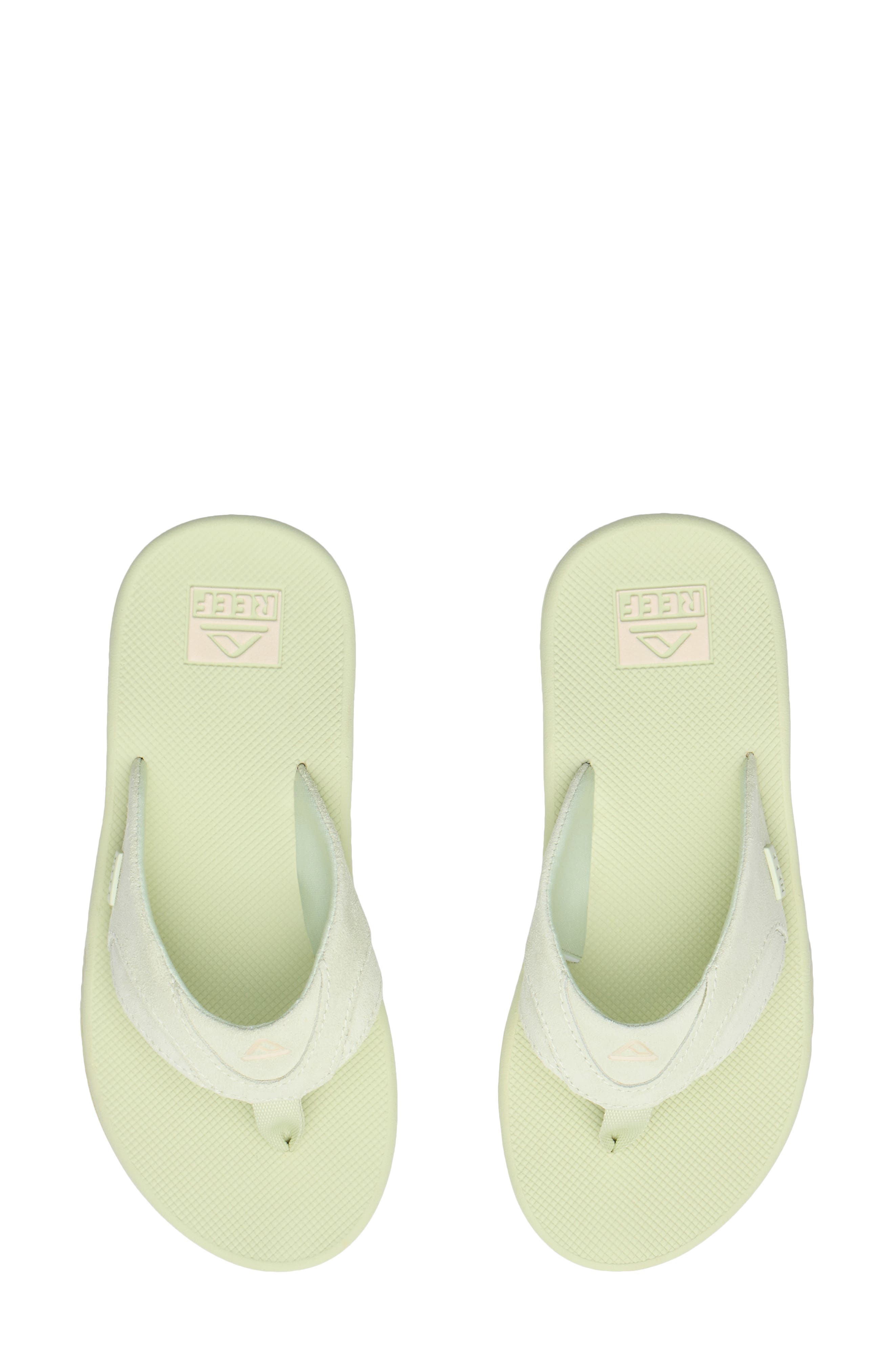 Reef Fanning Flip Flop Sandal, Alternate, color, Aloe Wash Suede