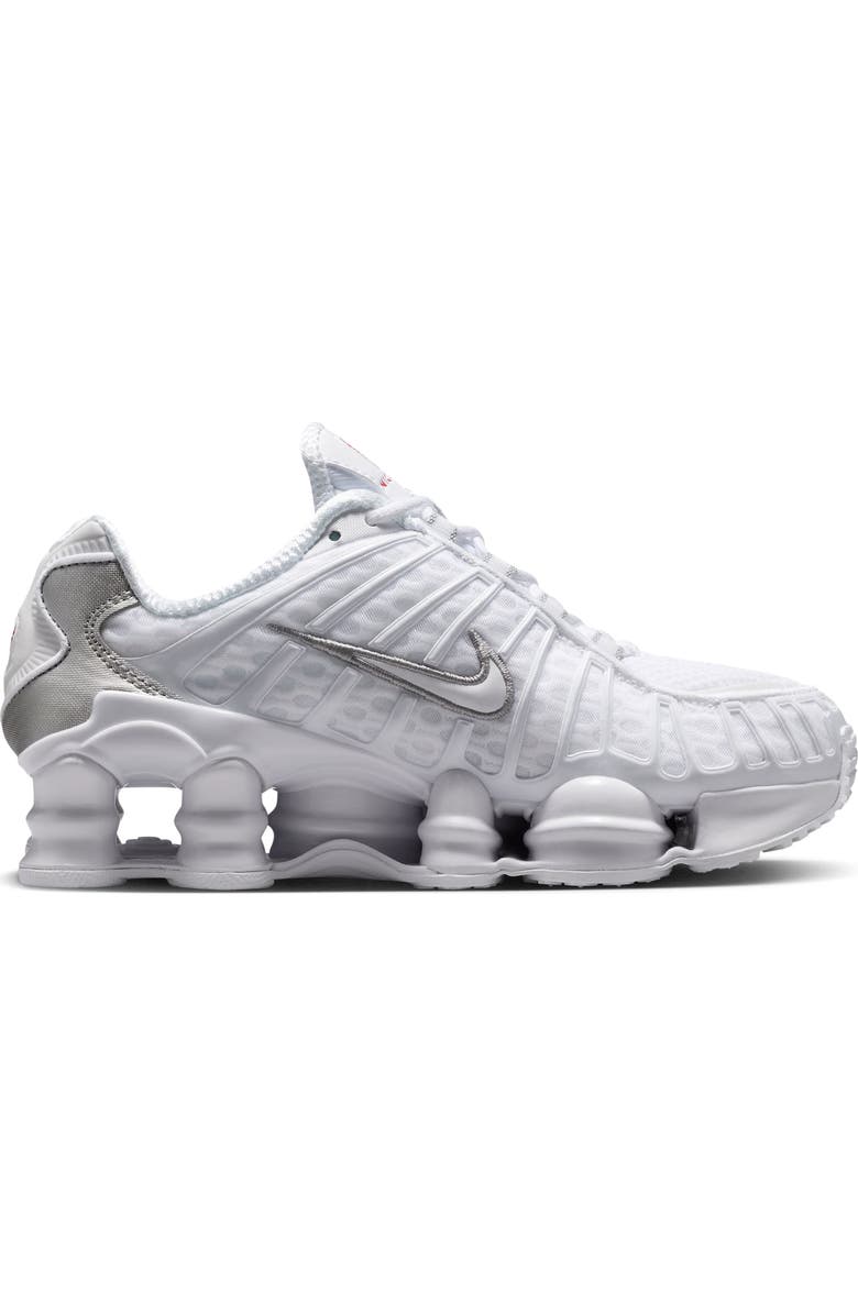 Nike Kids' Shox TL Sneaker, Alternate, color, White/ White