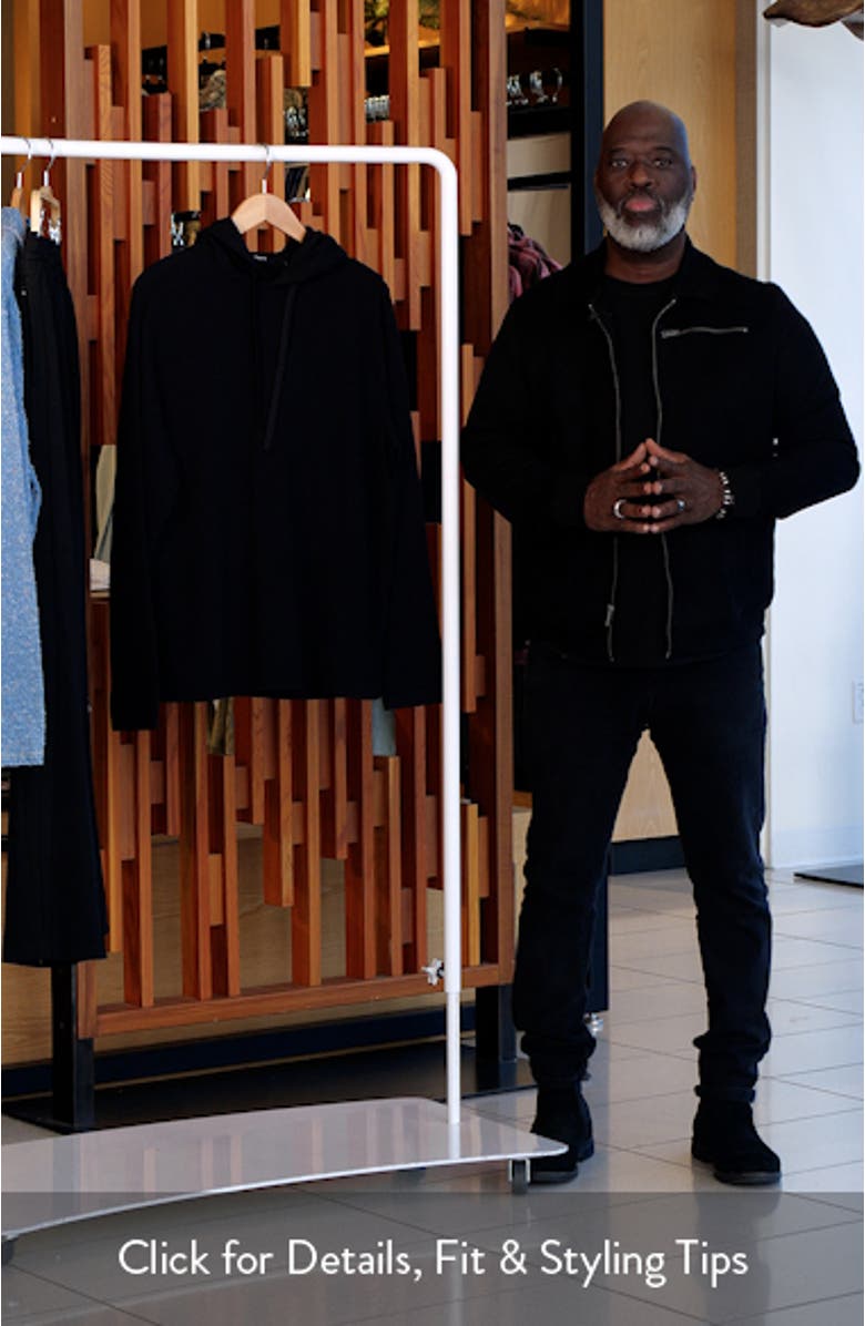 Delroy Studio Textured Hoodie, sales video thumbnail