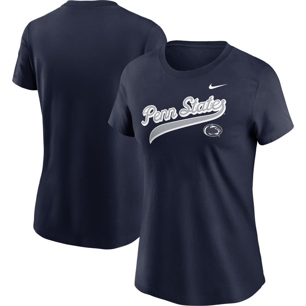 Nike Navy Penn State Nittany Lions Local Script T-shirt