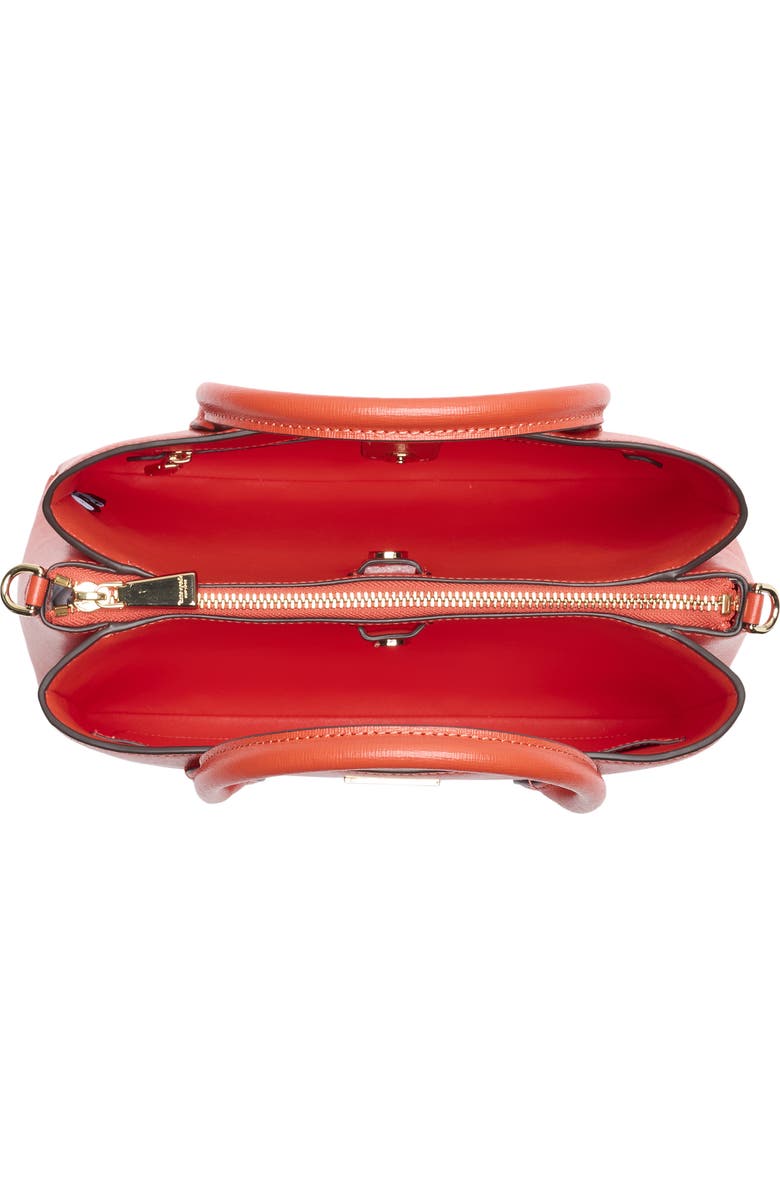 Kate Spade New York serena leather satchel, Alternate, color, Red Berry