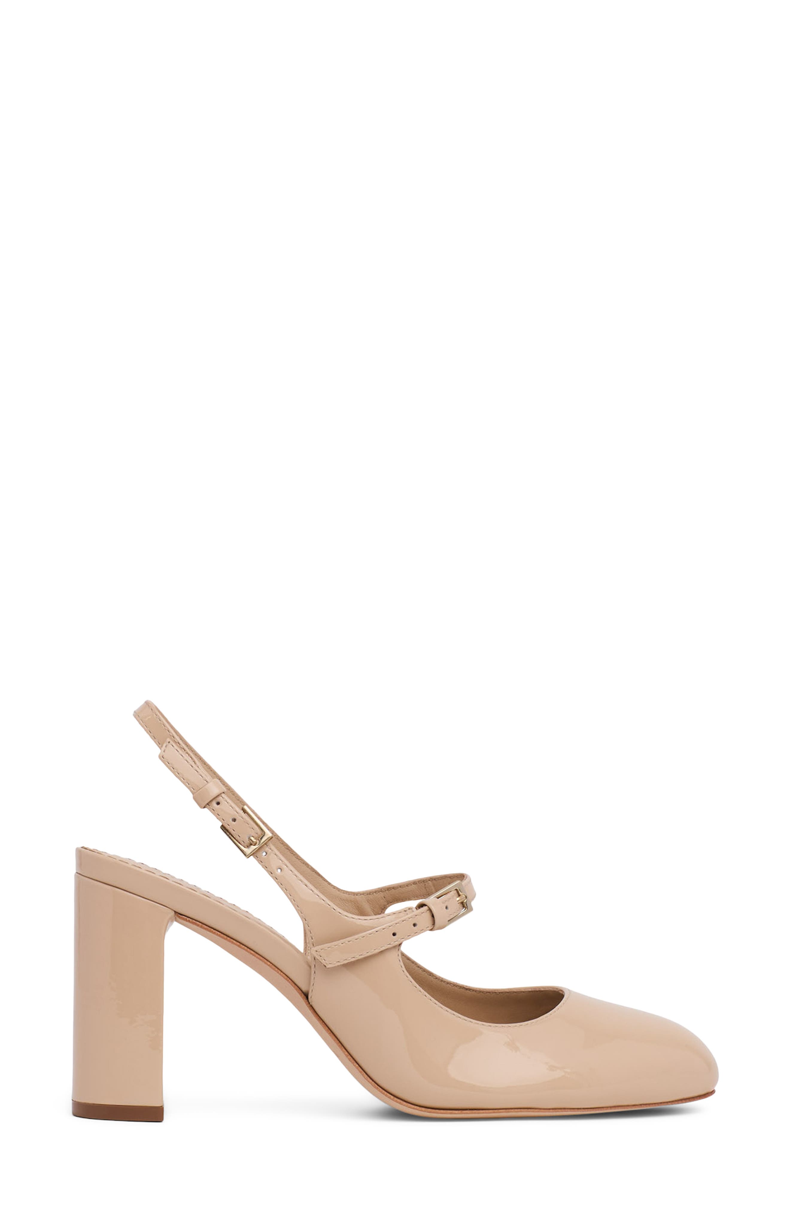 Lola Mary Jane Slingback Sandal, Alternate, color, BEIGE