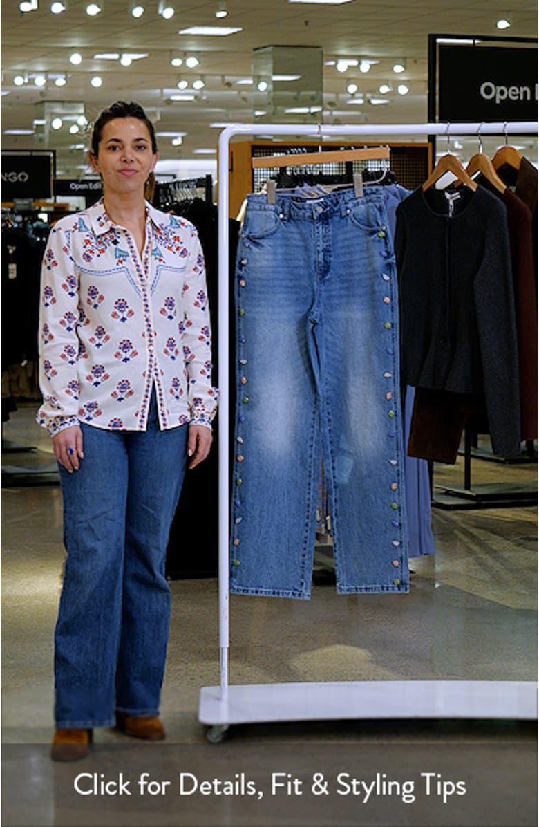 Stone Detail Jeans, sales video thumbnail