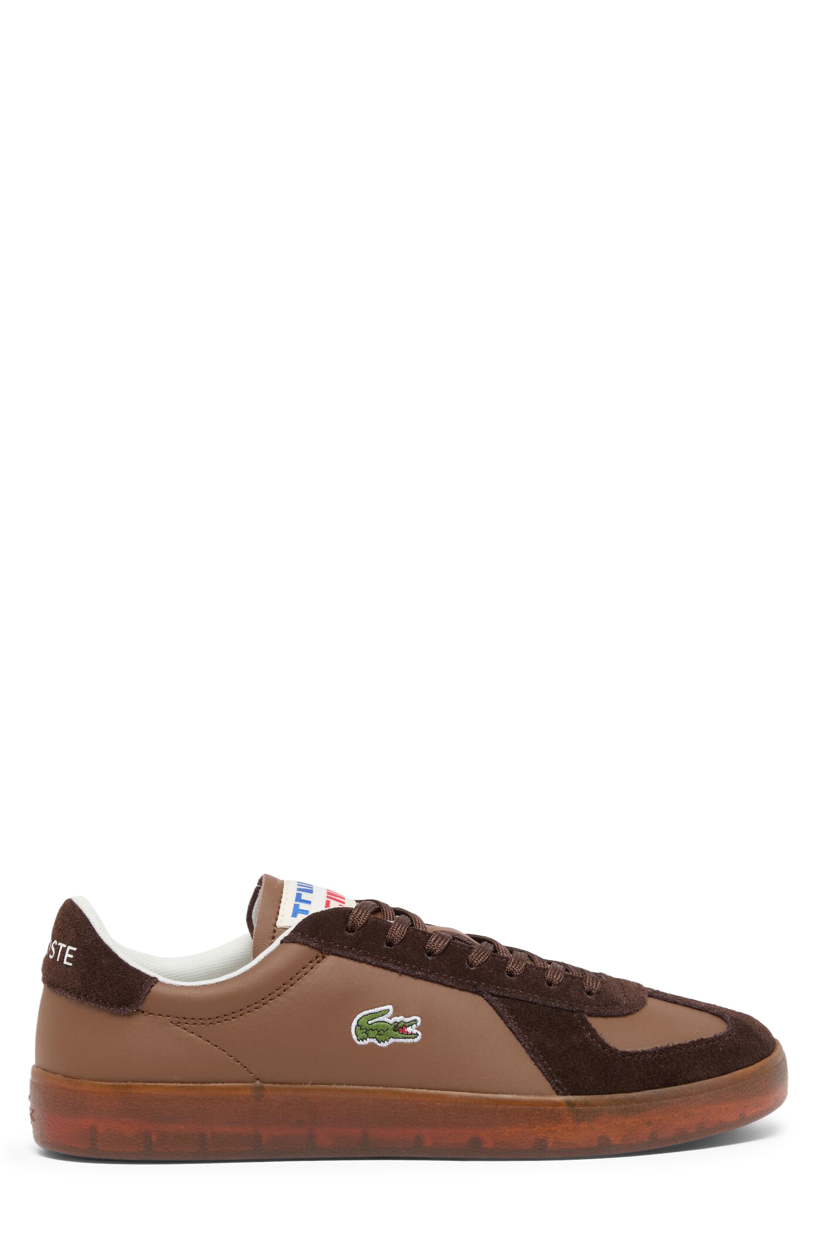 Linecourt Sneaker, Alternate, color, DARK BROWN/ GUM