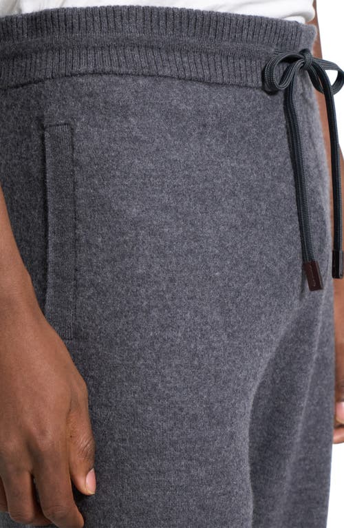 Theory Boiled Merino Wool Sweatpants In Gray