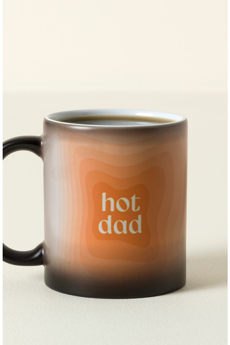 Mostly Cool (Sometimes Hot) Dad Color Change Mug, Alternate, color, Multi