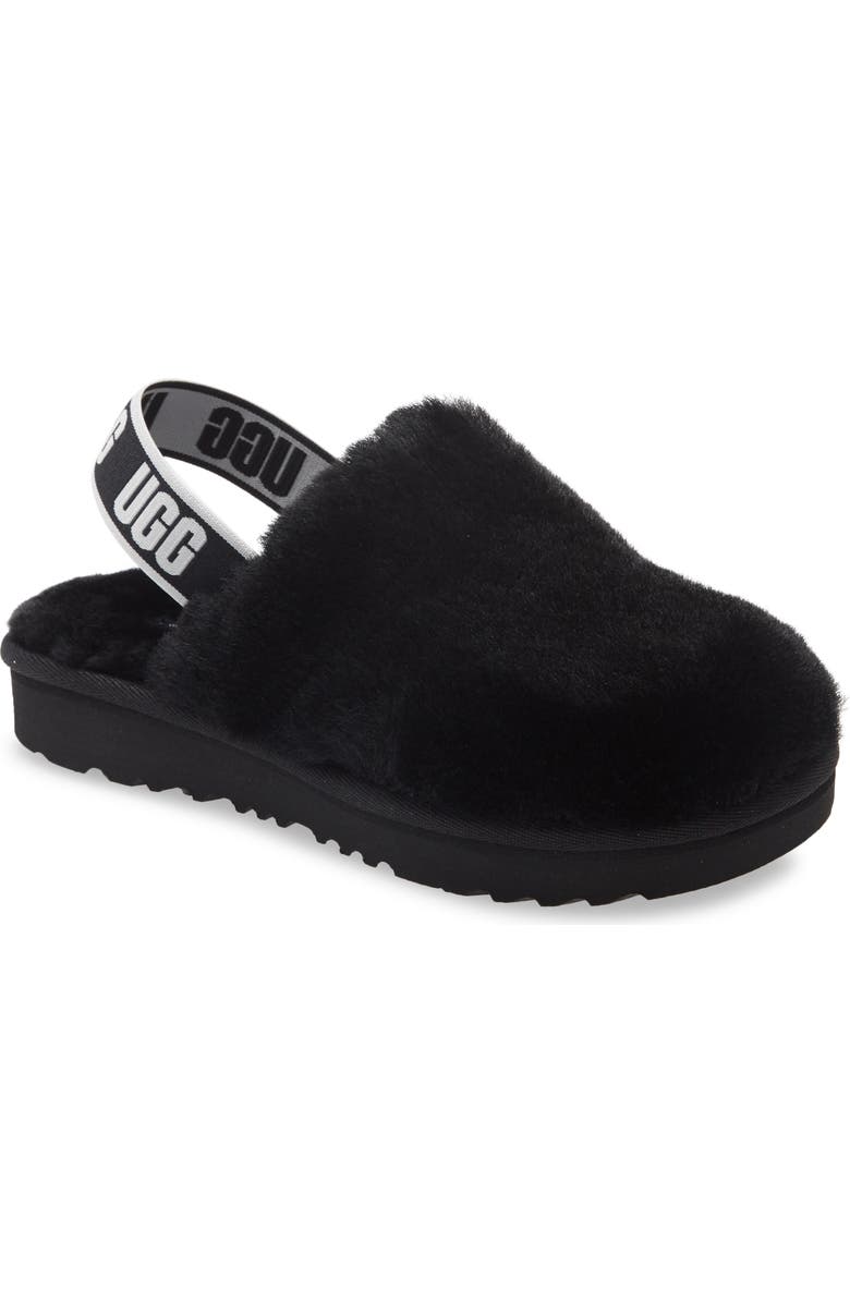UGG<sup>®</sup> Fluff Yeah Genuine Shearling Clog, Main, color,