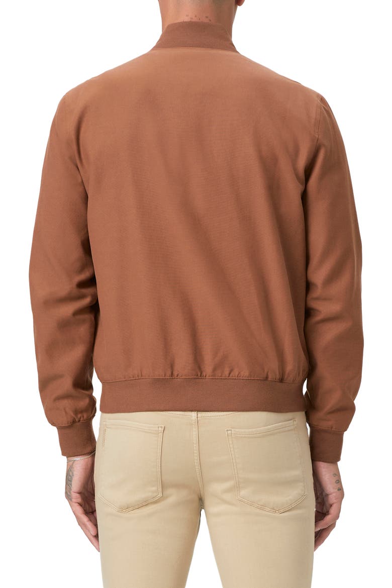 Barker Bomber Jacket, Alternate, color, ITALIAN COFFEE
