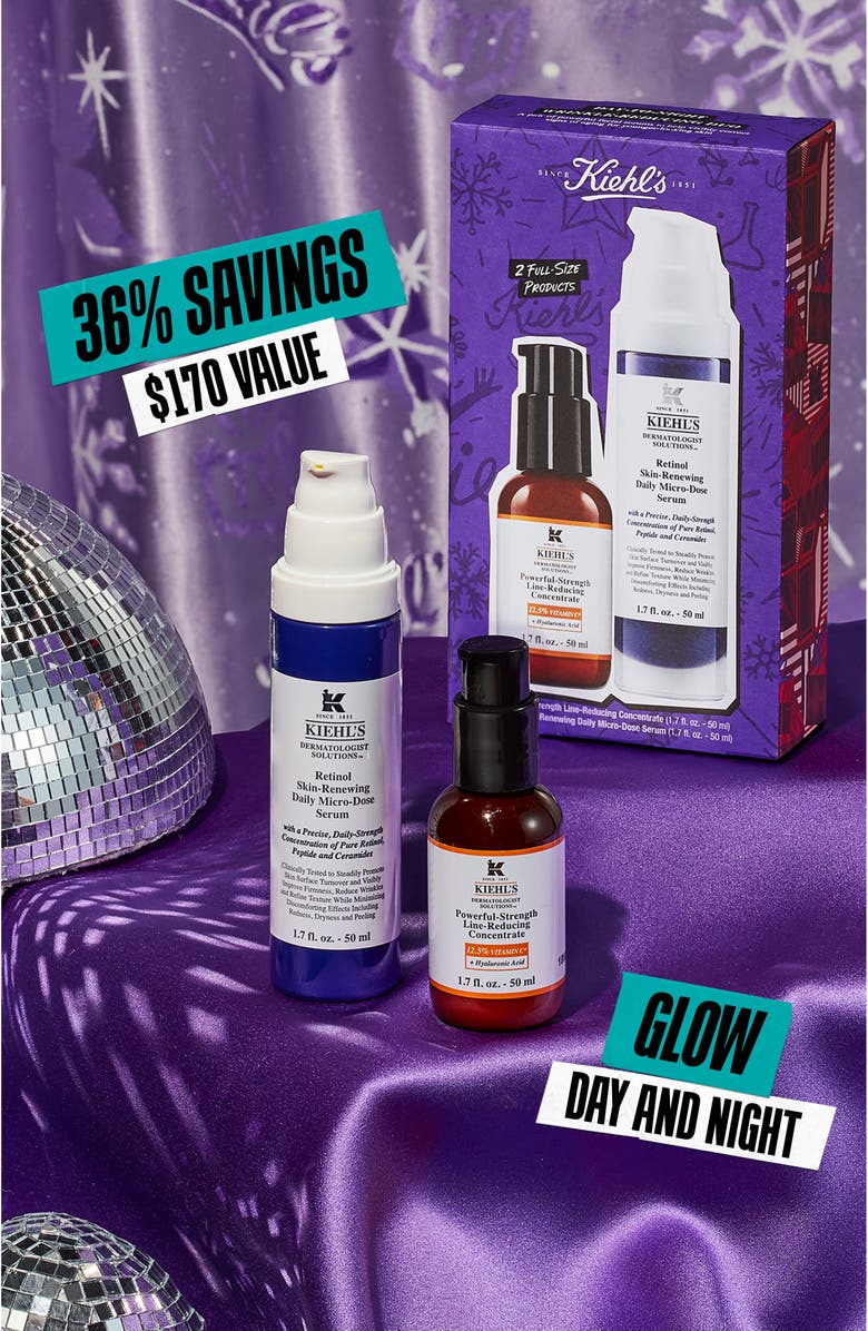 Kiehl's Since 1851 Day-To-Night Wrinkle-Reducing Duo $170 Value, Alternate, color,