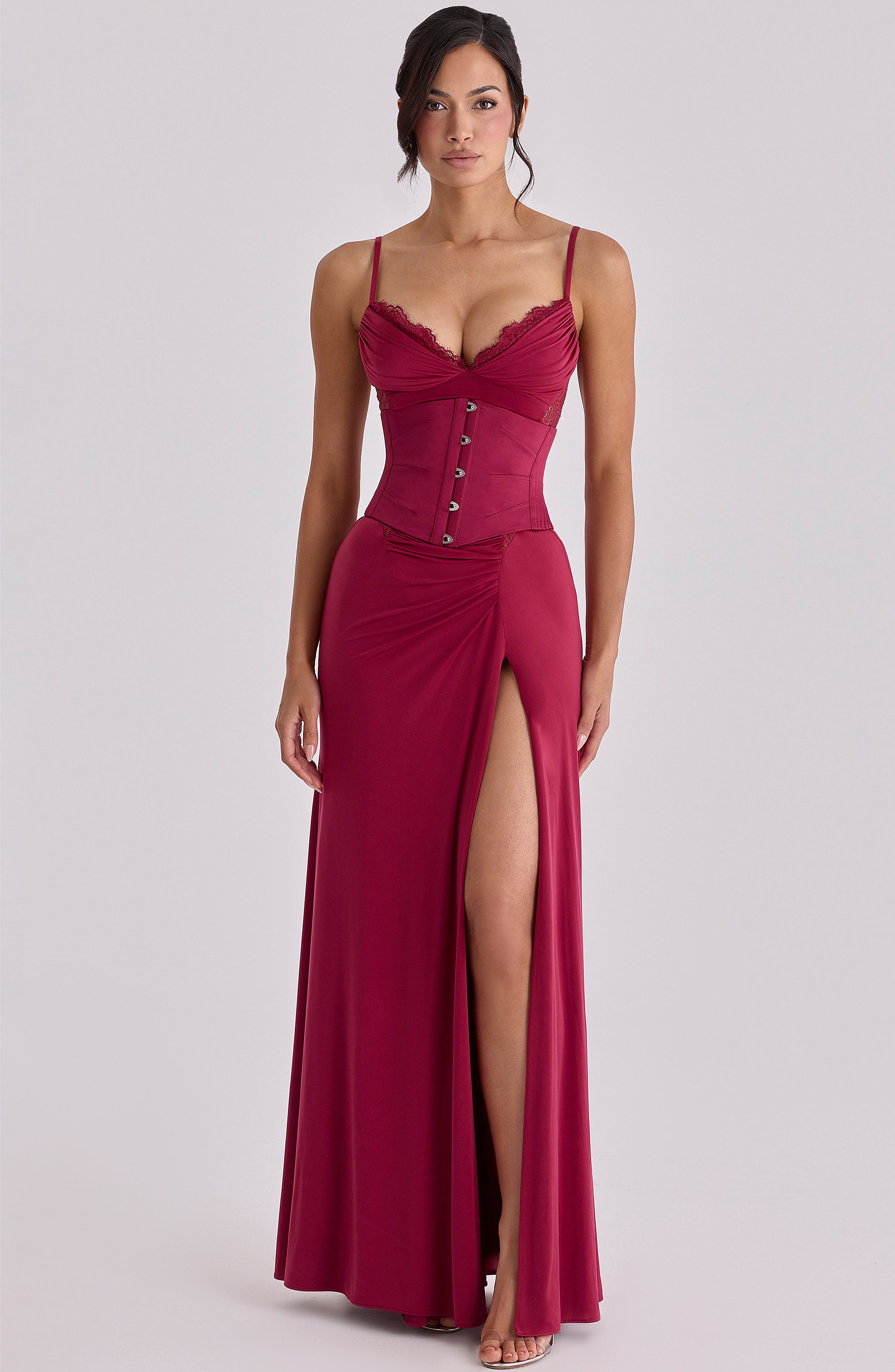 denim dress windsor So Flirty Strapless Sequin Glitter Skater flapper slip Black Basic Cotton Long Shes a dreamy corset Colour:Espresso Brown