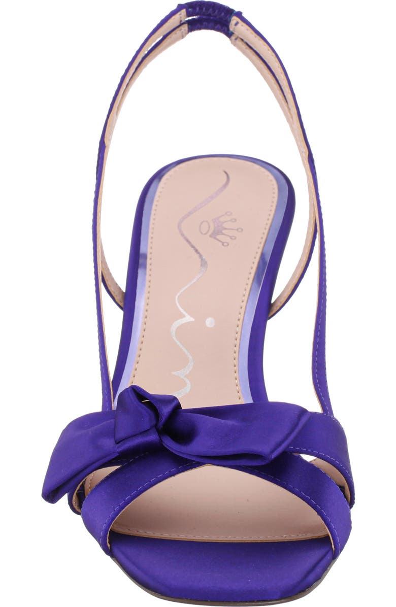 Nina Lizette Slingback Sandal, Alternate, color, Plum