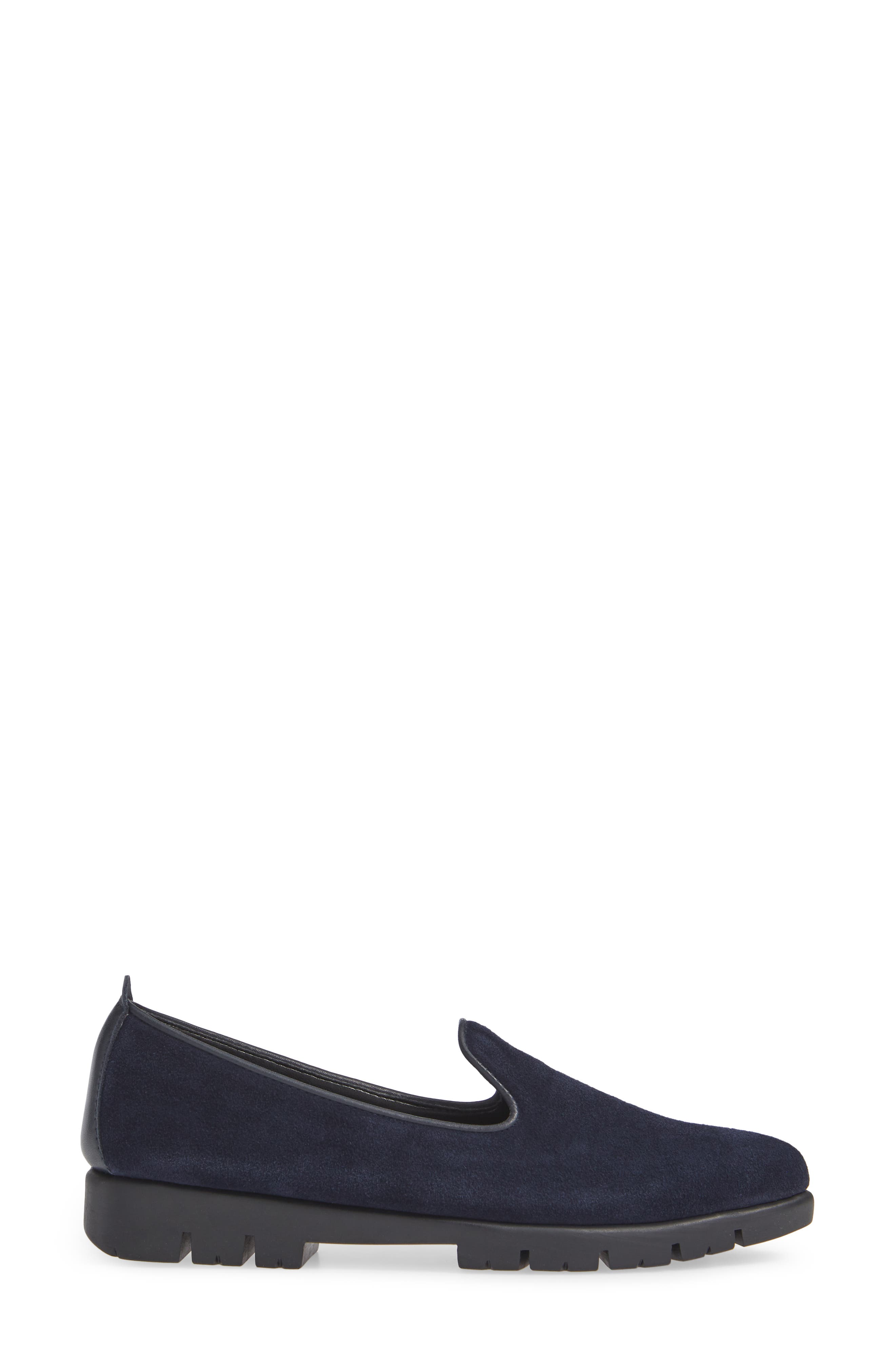 Smokin' Hot Plush Loafer, Alternate, color, BLUE SUEDE