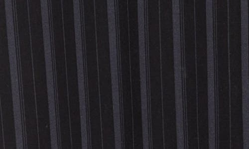 Abound Stripe Camp Shirt In Black