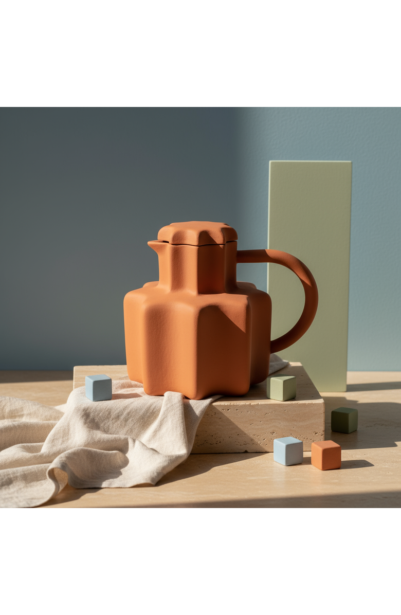 Form
Seek Comet Jug, Alternate, color, Terracotta