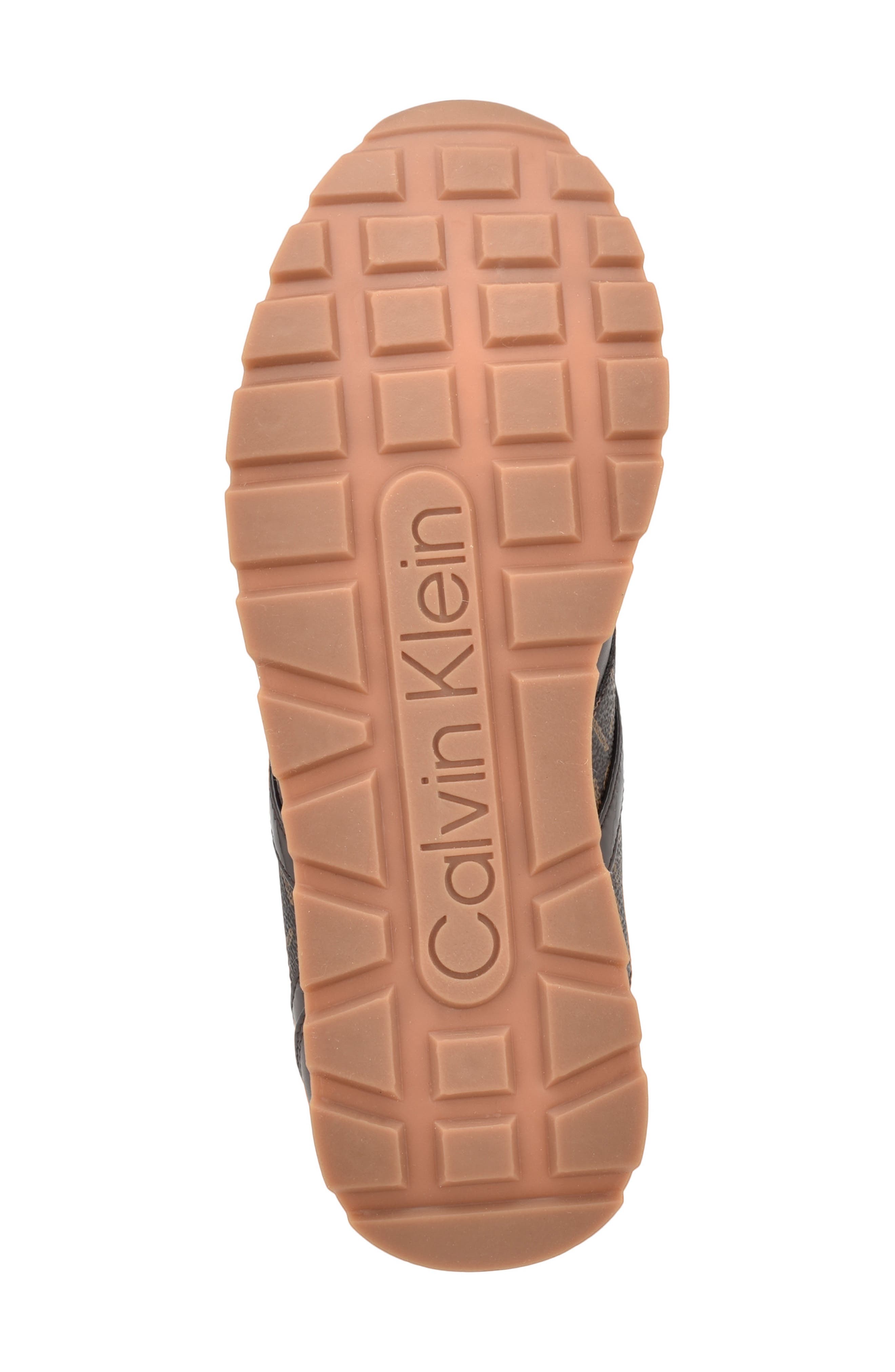 Carlla Lace Up Sneaker, Alternate, color, BROWN
