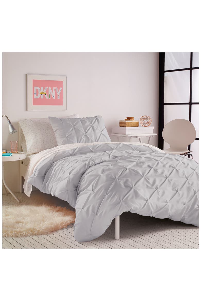 Duvet & Sham Set, Alternate, color, GREY