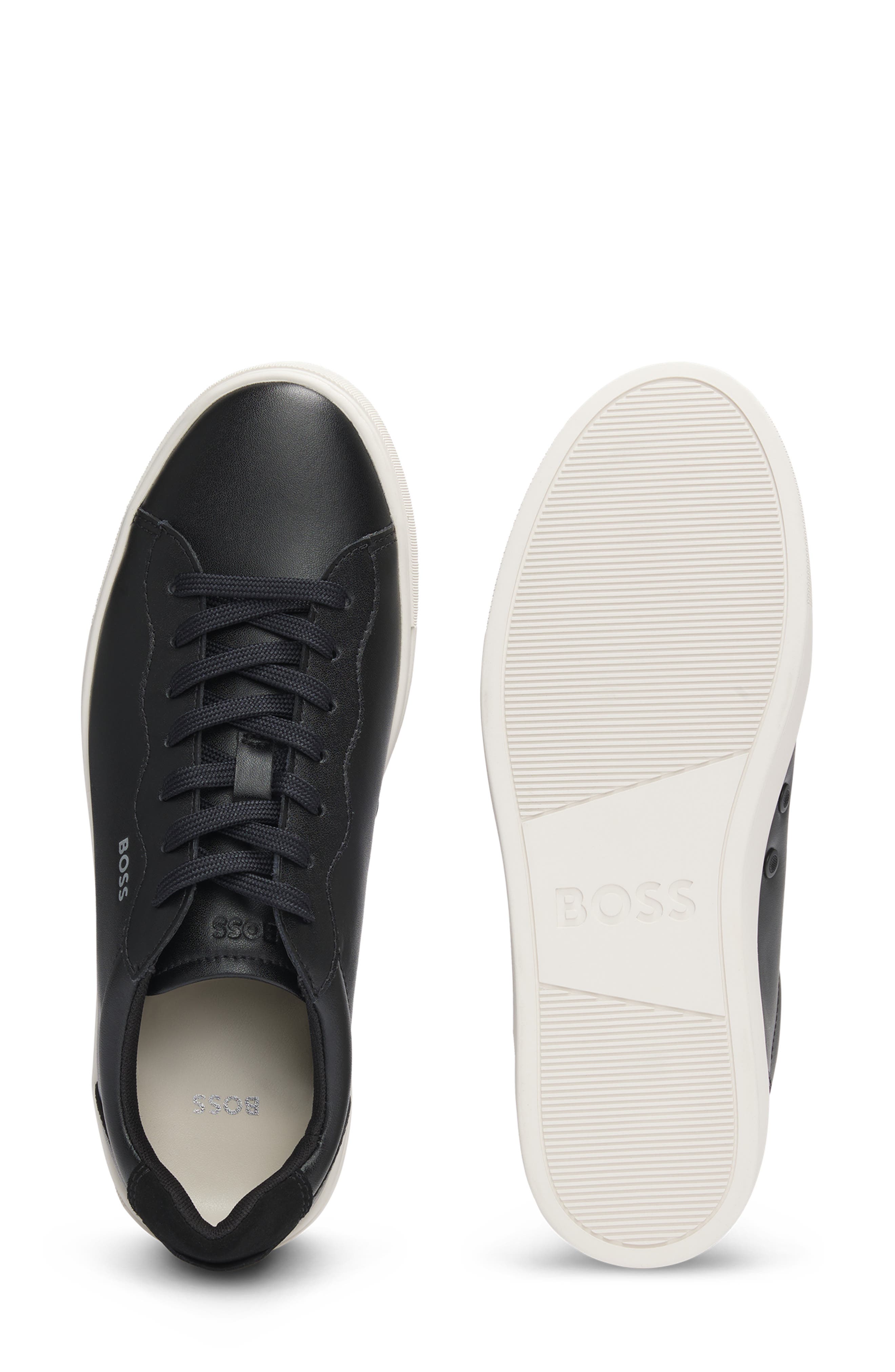 BOSS Rhys Sneaker, Alternate, color, Black