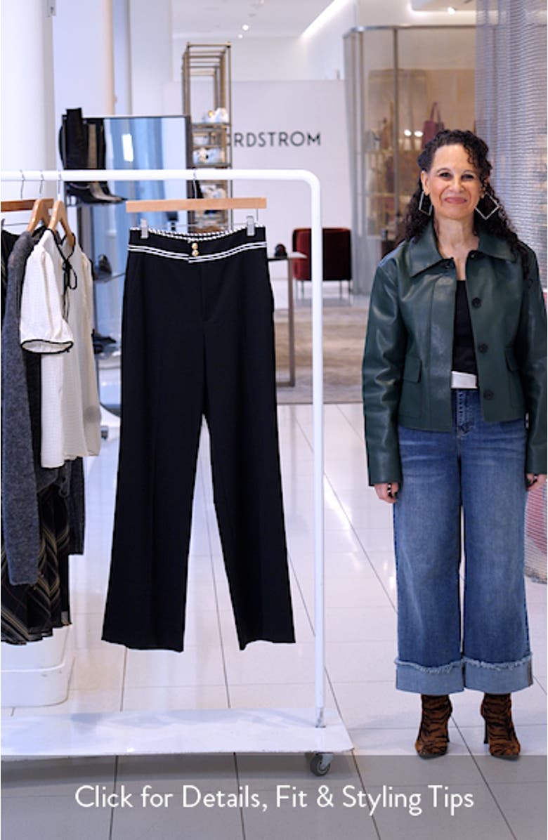 Prim Contrast Piping Pants, sales video thumbnail