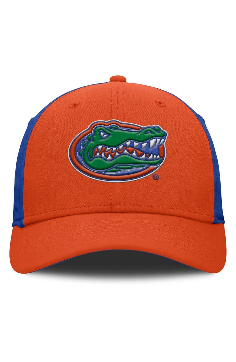 Jordan Brand Men's Jordan Brand Orange/Royal Florida Gators 2025 Sideline Rise Local Performance Flex Hat, Alternate, color, Orange