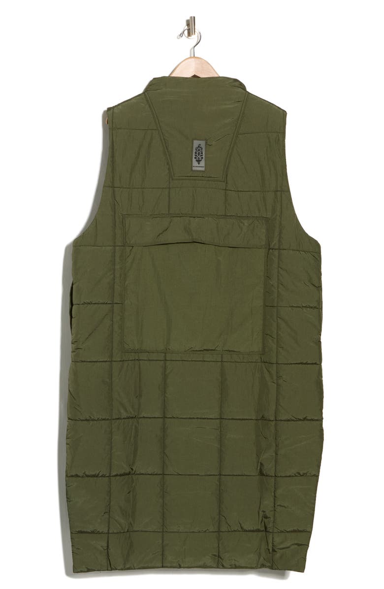 Free People On the Move Packable Vest, Alternate, color, Seagrass