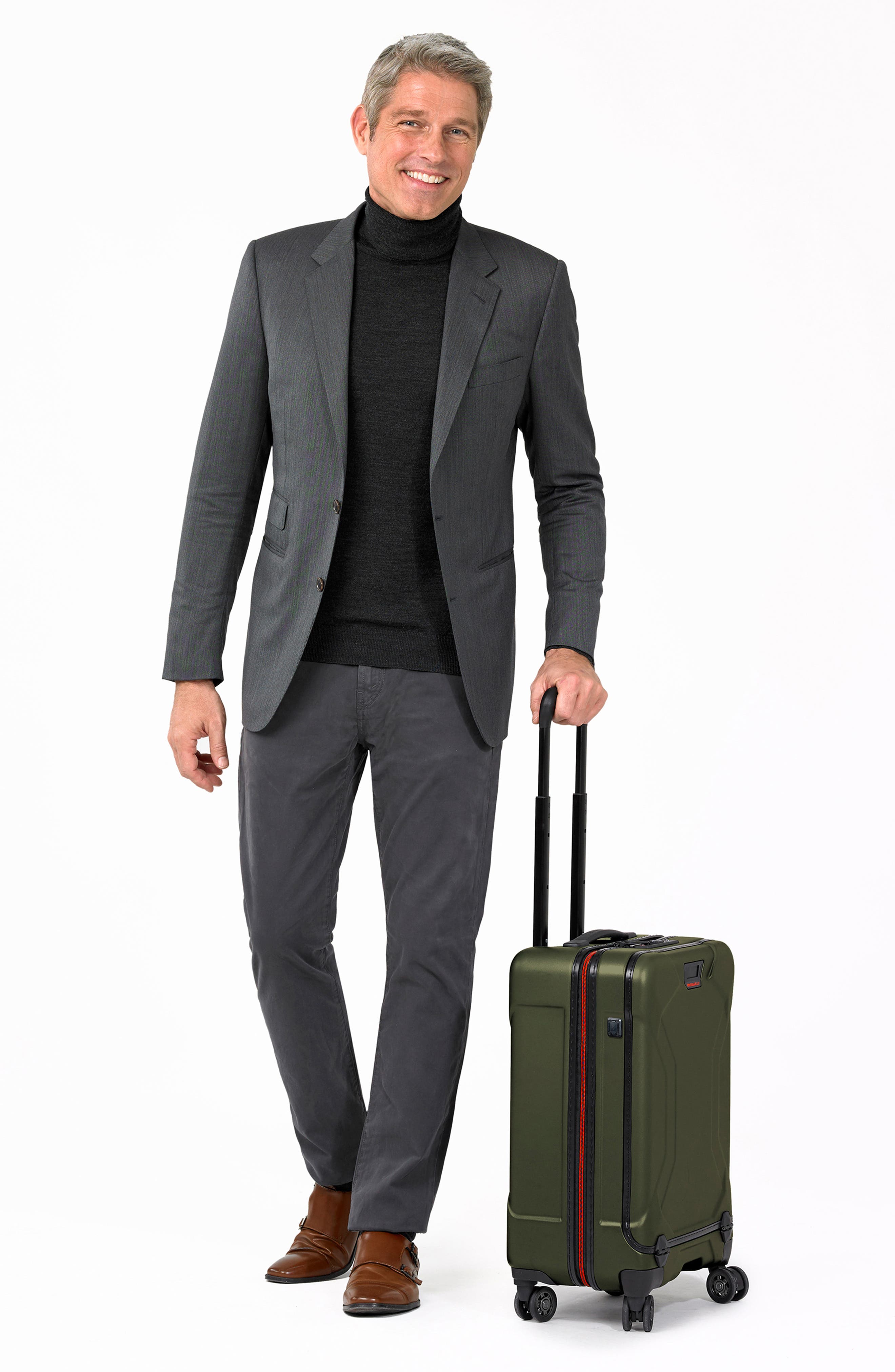 Briggs & Riley Torq 22-Inch Domestic Wheeled Carry-On, Alternate, color, Hunter