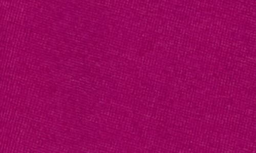 Eileen Fisher Open Front Merino Wool Cardigan In Cerise