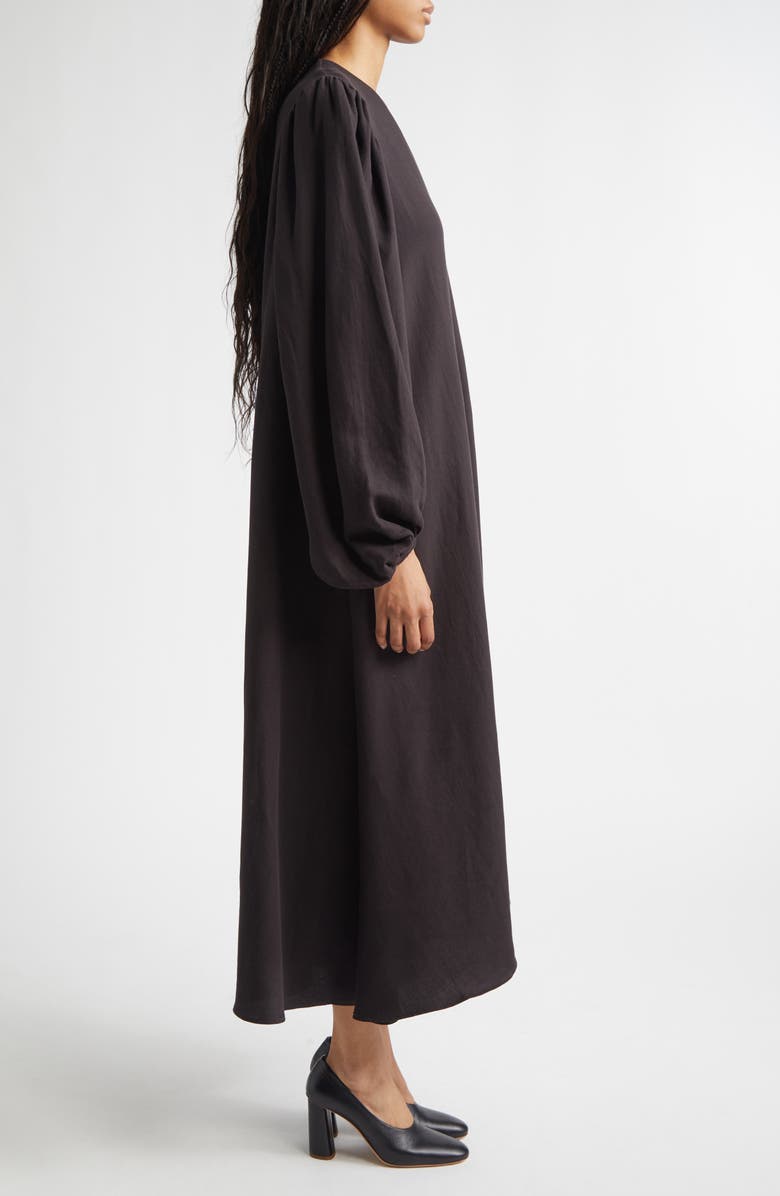 GIA STUDIOS Calla Long Sleeve Dress, Alternate, color, Fade Black