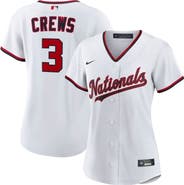 Nike Women's Nike Dylan Crews White Washington Nationals Home Replica Jersey