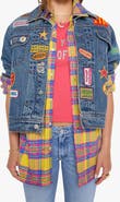 MOTHER The Duo Patched Denim Jacket
