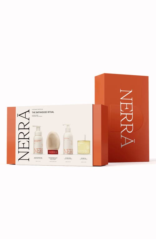Nerra Nerrā The Bathouse Ritual Citrus Wave Skin Care Set (nordstrom Exclusive) $162 Value In Transparent
