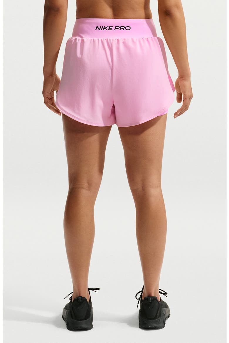 Dri-FIT Performance Shorts, Alternate, color, PINK RISE/ BLACK