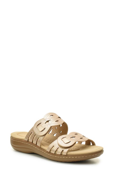 Cutout Slide Sandal (Women)