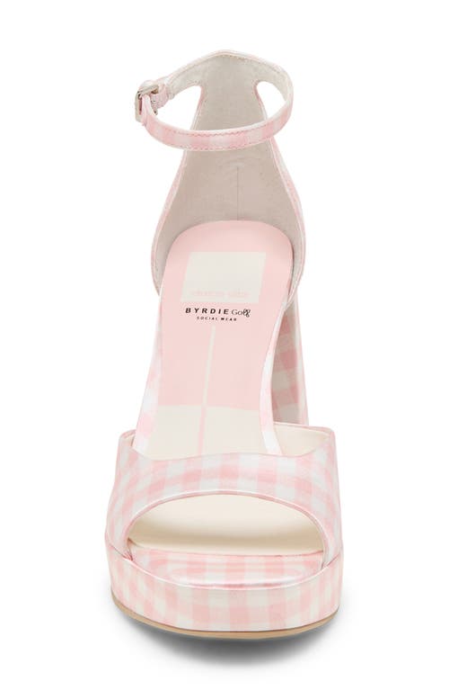 Dolce Vita X Byrdie Golf Pandro Ankle Strap Platform Sandal