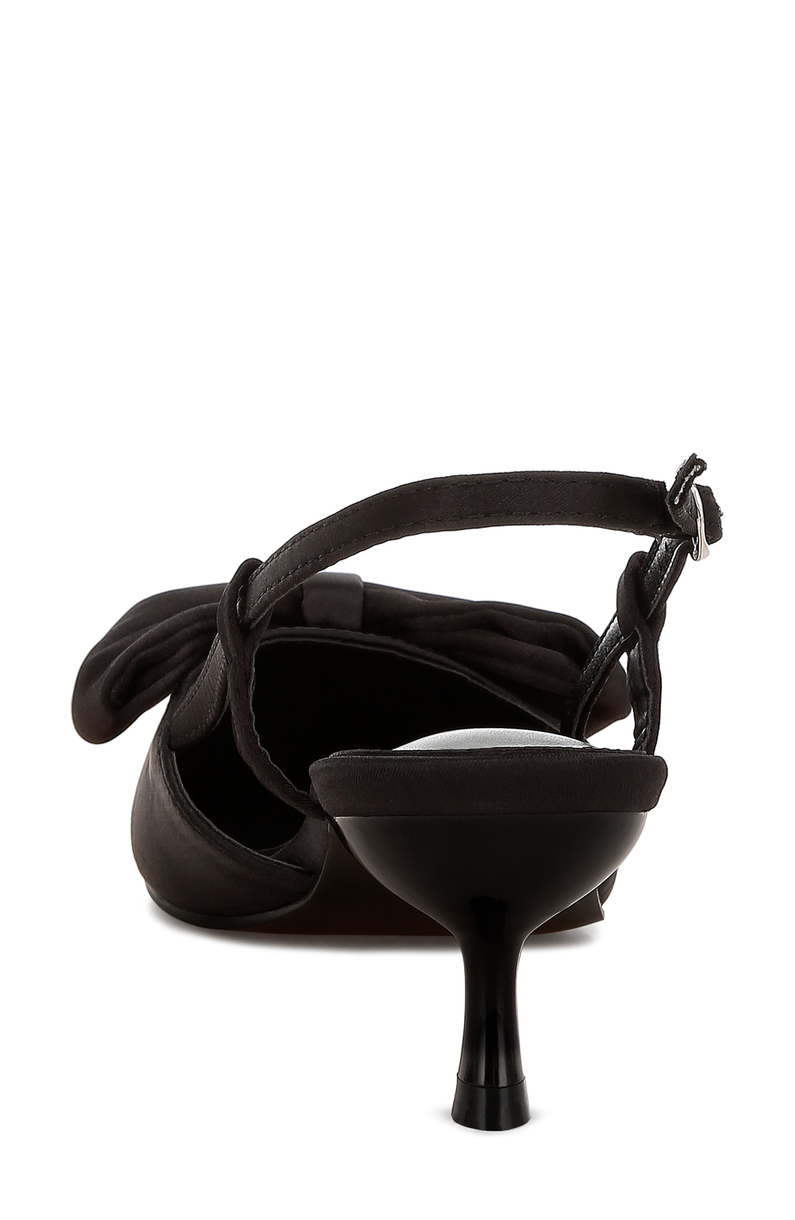 LONDON RAG Okshak Satin Bow Slingback Pump, Alternate, color, 