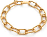 Monica Vinader Alta Texture Chunky Chain Bracelet