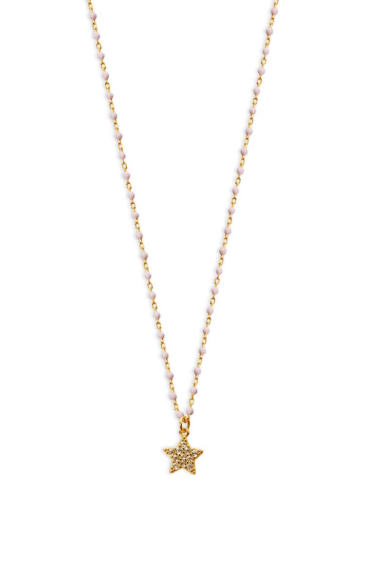 Argento Vivo Sterling Silver Star Pendant Necklace, Main, color,