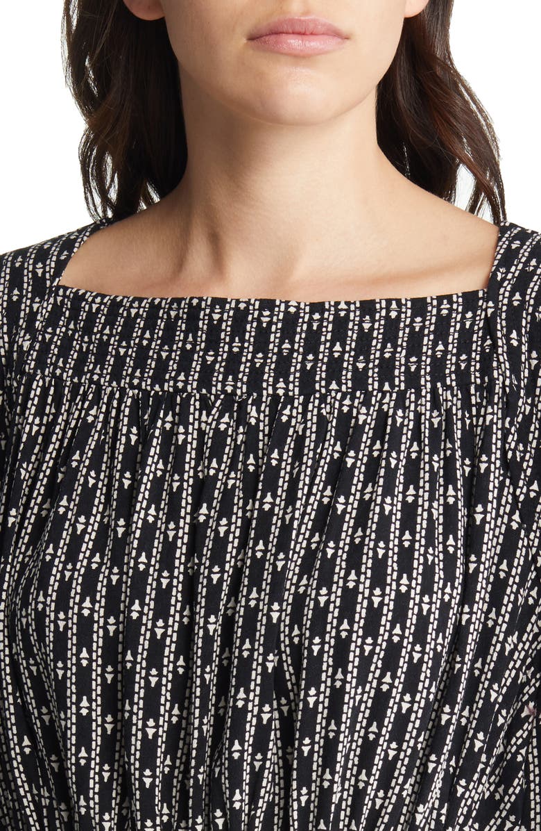 Treasure & Bond Long Sleeve Peplum Top, Alternate, color, 