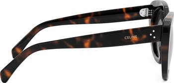 Bold 3 Dots 56mm Butterfly Sunglasses
