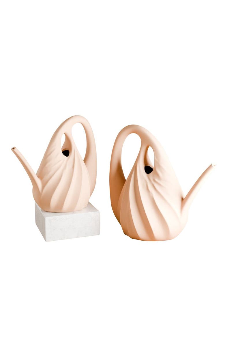Swirl Watering Can, Main, color, Natural Wood - Large