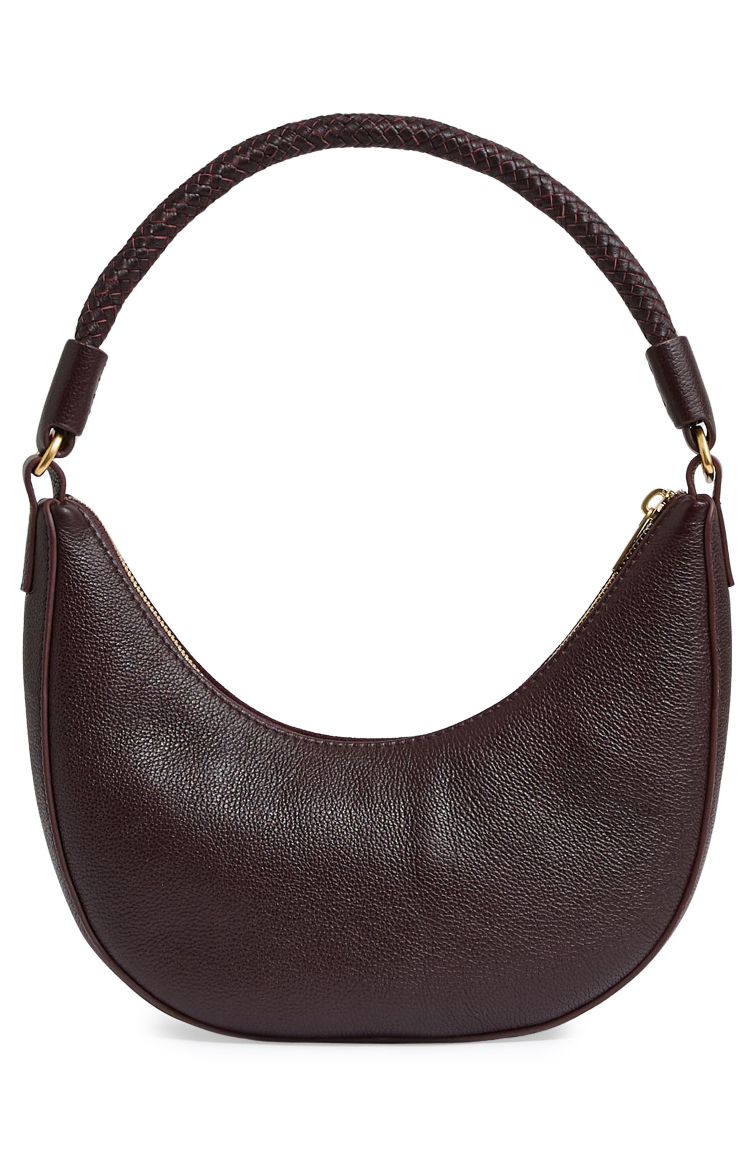 Reiss Wallace Suede 
Leather Shoulder Bag, Alternate, color, 