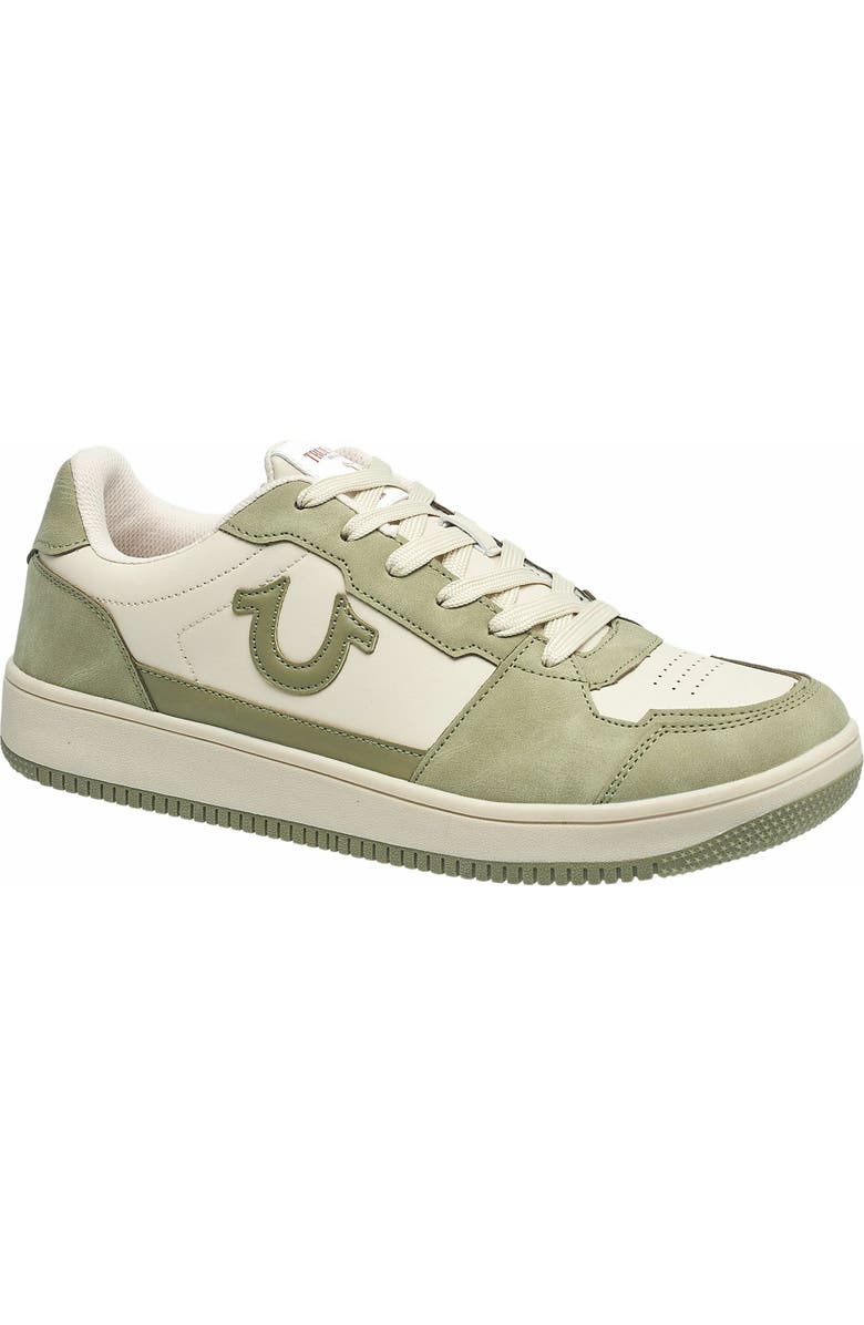 True Religion Men
s Arthur Court Sneaker, Main, color, Olive