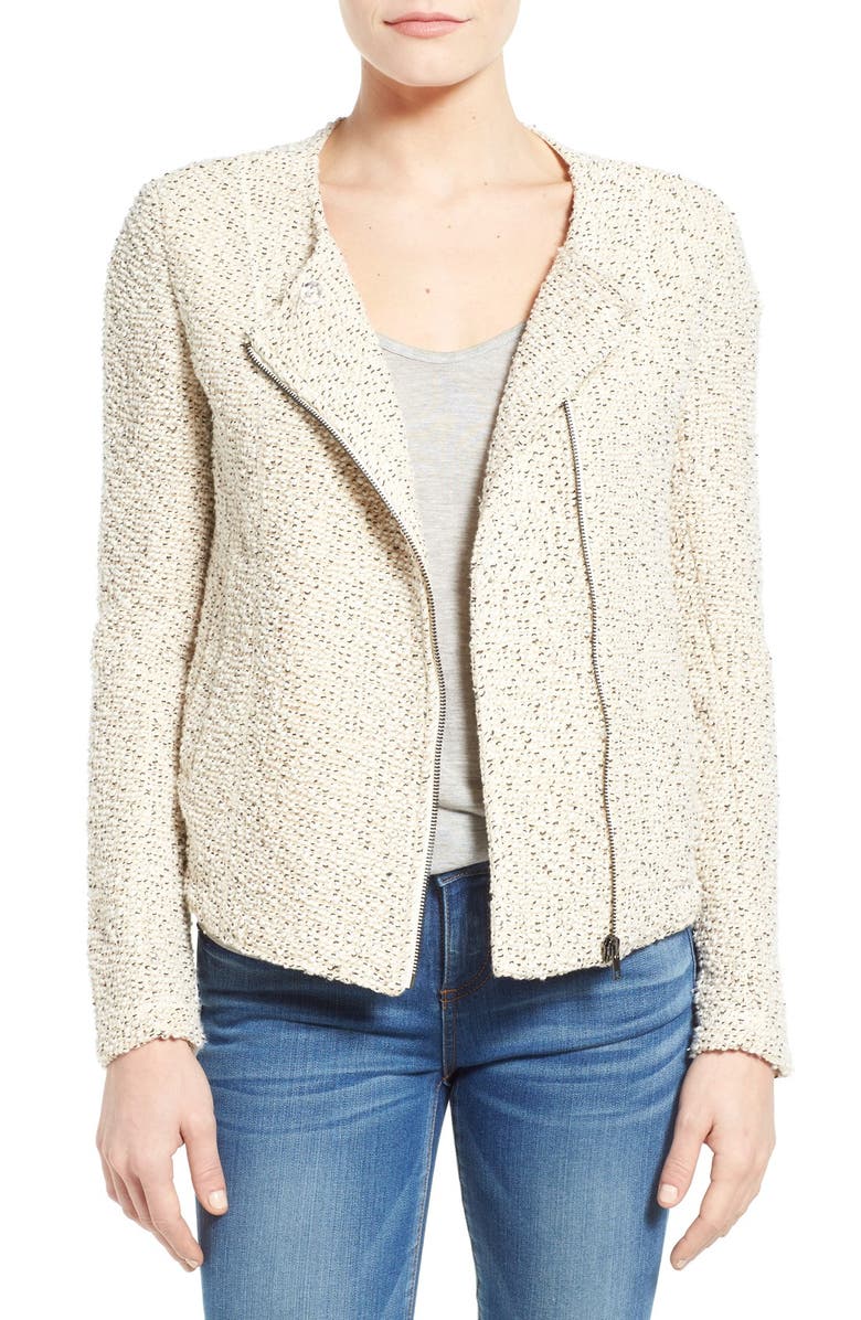 KUT from the Kloth Tweed Moto Jacket, Main, color, 