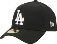 New Era Men's New Era Black Los Angeles Dodgers A-Frame 59FORTY Fitted Hat