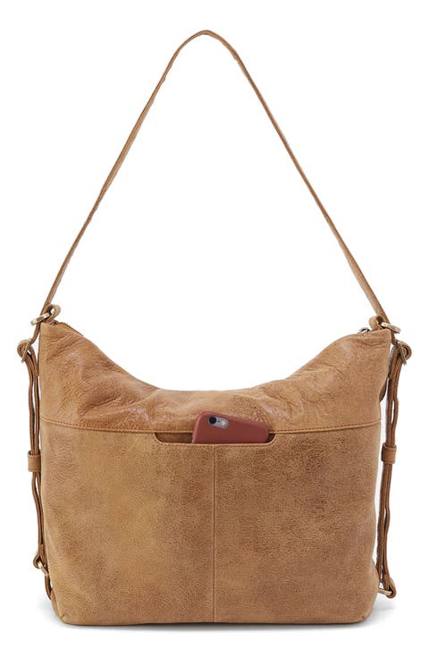 Emily Convertible Leather Backpack