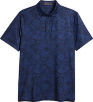 G/FORE Icon Camo Stretch Tech Jersey Golf Polo Shirt