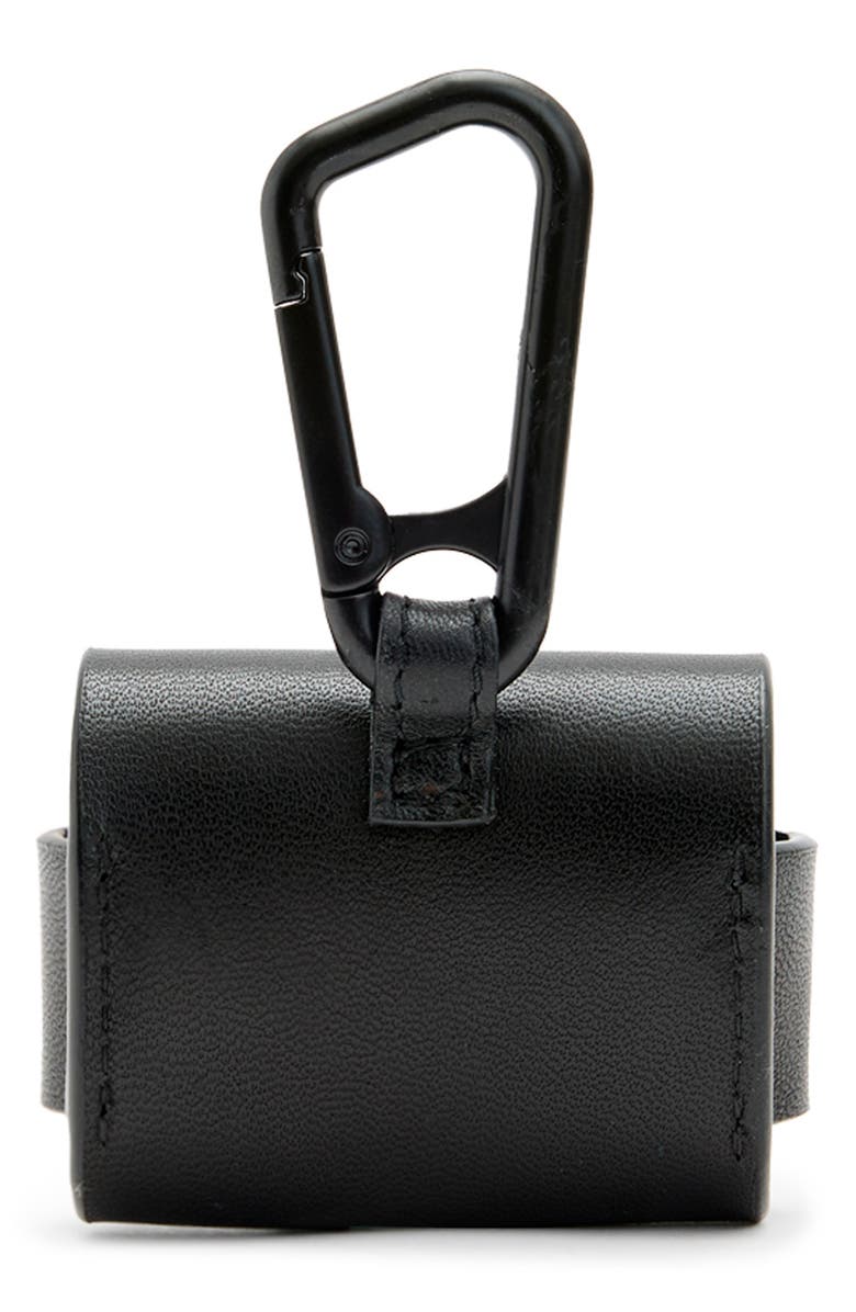 AllSaints Leather AirPods Case, Alternate, color, 